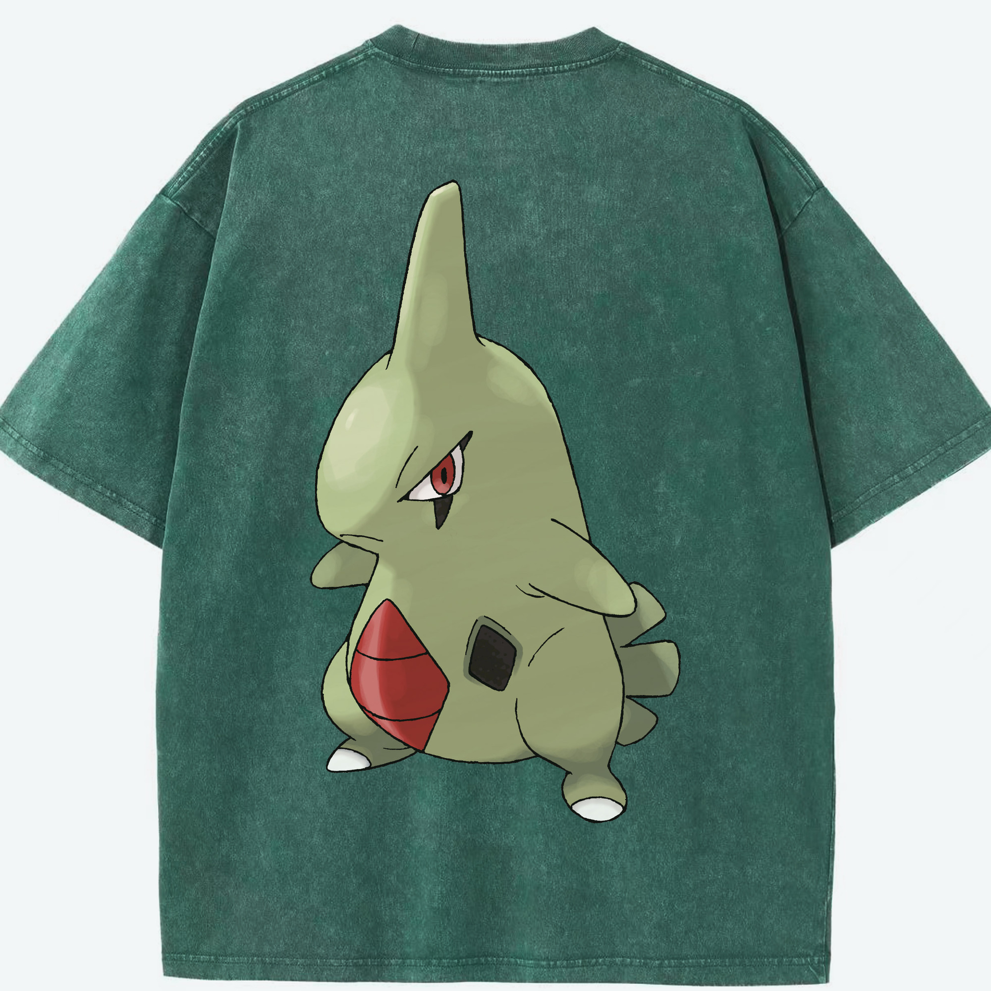 （画像用） ポケットモンスター Pokémon 綿100% ヴィンテージ風 半袖Tシャツ（背面プリント）